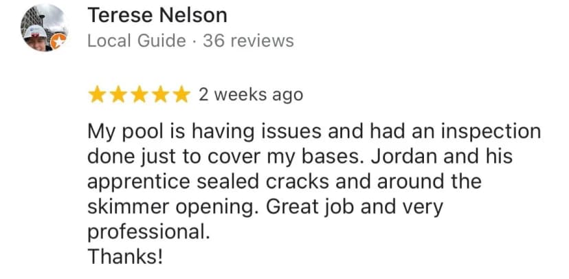 Review from Terese Nelson